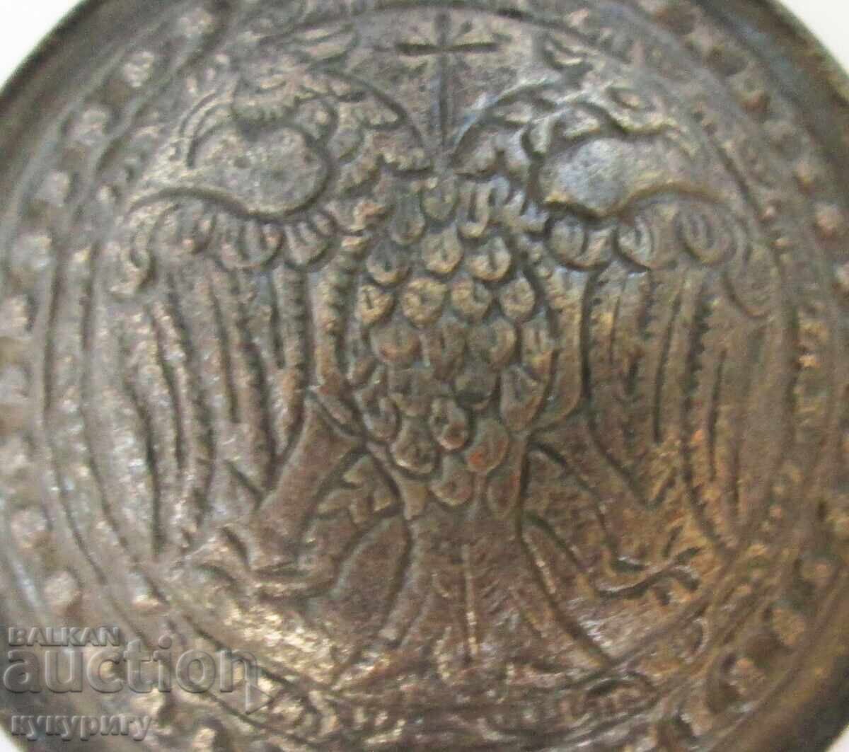 Παράδοση Παλαιό γυναικείο κόσμημα μεγάλη καρφίτσα για παραδοσιακή φορεσιά