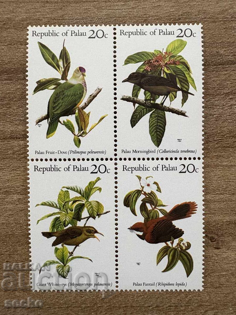 Палау - Птици (1983) MNH
