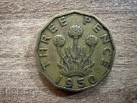 Ηνωμένο Βασίλειο - 3 πένες (1950)