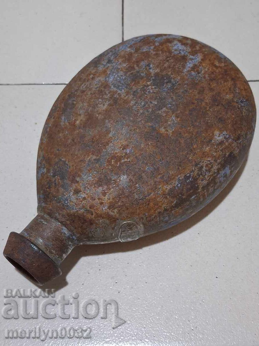 Γερμανικό ατσάλινο παγούρι Πρώτου Παγκοσμίου Πολέμου WW1 με τιμή 68.00 BGN | € 34.77