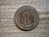 Germania - 1 Pfennig (1911) - A