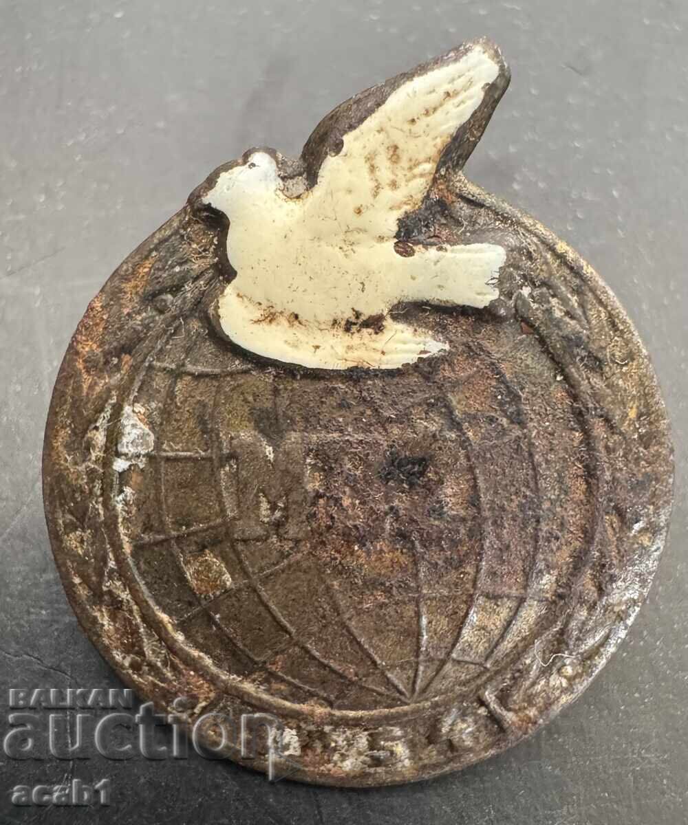 Znak za Mezhdunarodniya den na zhenata Chekhoslovakiya 1954