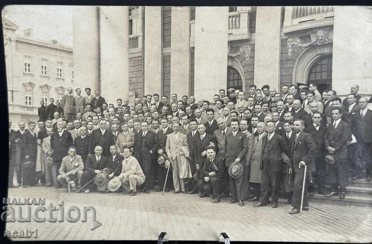 BNB Employees in front of Sofia Theatre BNB Employees in front of Sofia Theatre