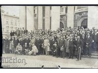 Angajați BNR în fața Teatrului Sofia