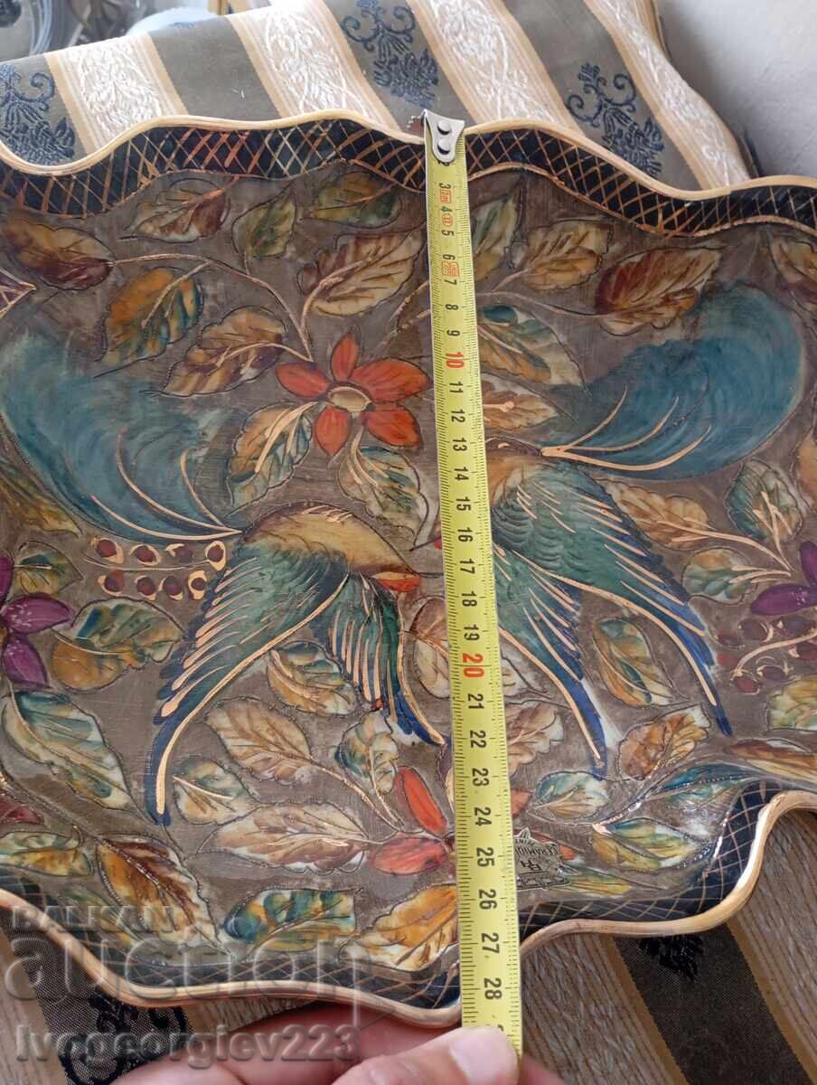 Licitație Platou decorativ, fructieră