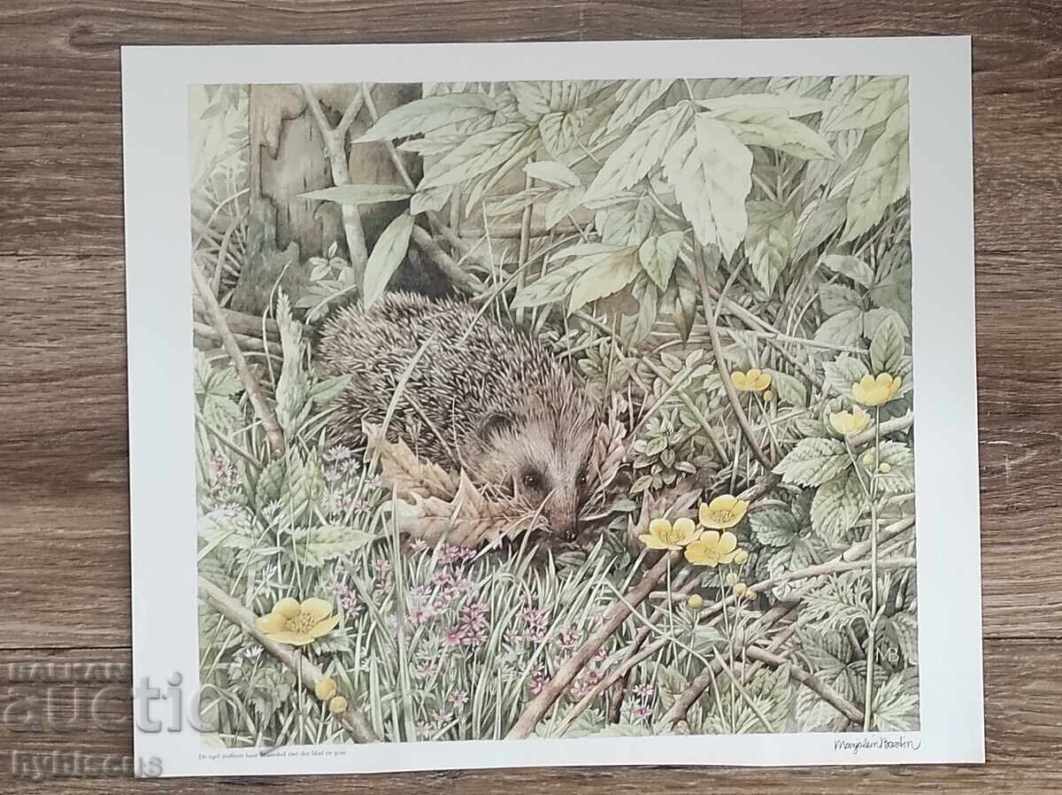 Reproduction by the famous Dutch artist "Marjolein Bastin"