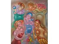 Tablou "Amintire din insula Thassos", pictor Țvetomir Asenov, 2023