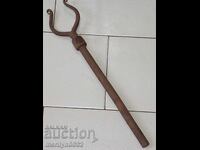 Χειροποίητο σφήνα από βόδι σφυρήλατο σίδερο ok