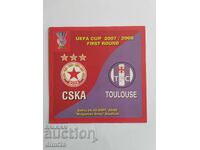 Program fotbal CSKA Toulouse
