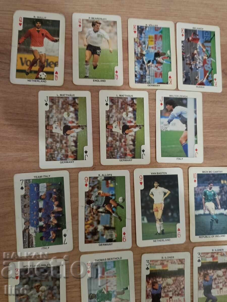 Carduri cu fotbaliști Euro 1988 cu preț € 17.50 | 34.23 BGN
