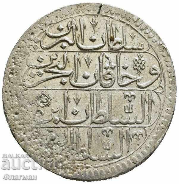 Turcia Otomană 1 Kuruş 1115 d.Hr. Sultan Ahmed al III-lea cu preț € 140.00 | 273.82 BGN