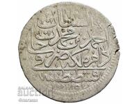 Imperiul Otoman 1 Zlot (30 Pari) 1115 H Sultan Ahmed al III-lea