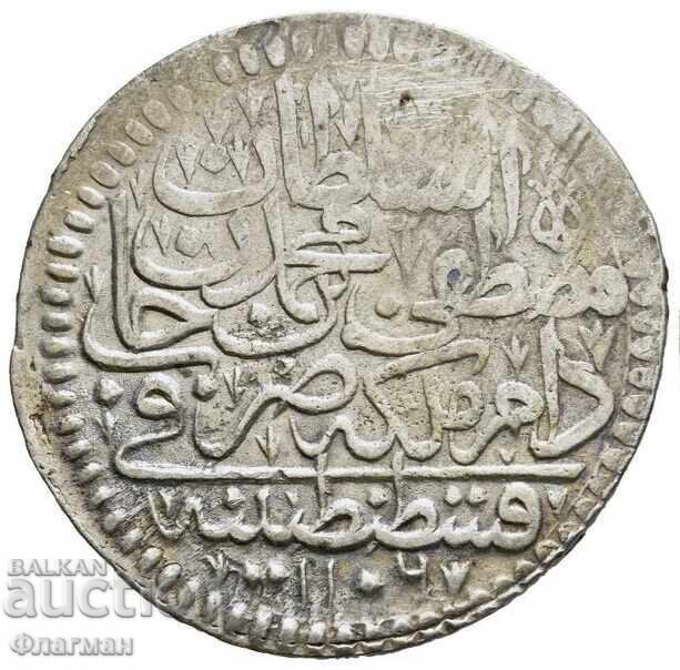 Turkey 1 Kuruş 1106 AH Sultan Mustafa II Turkey 1 Kuruş 1106 AH Sultan Mustafa II