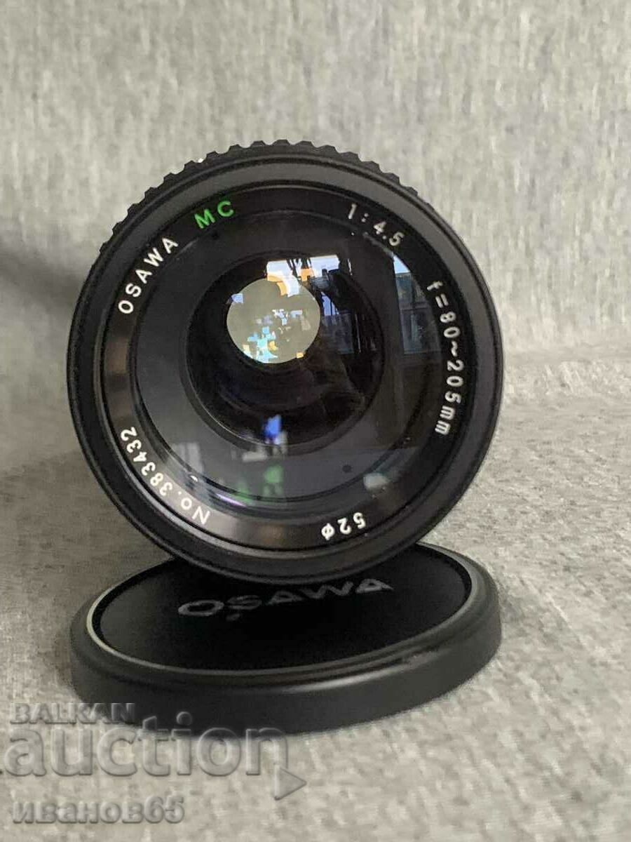 обектив Osawa MC 1:4.5 f = 80-205mm 52 с цена 50.00 лв. | € 25.56