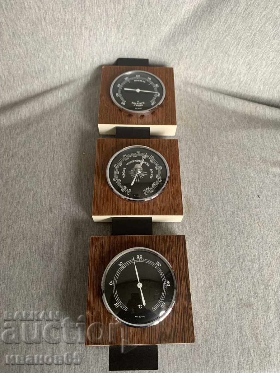 барометър термометър влагомер