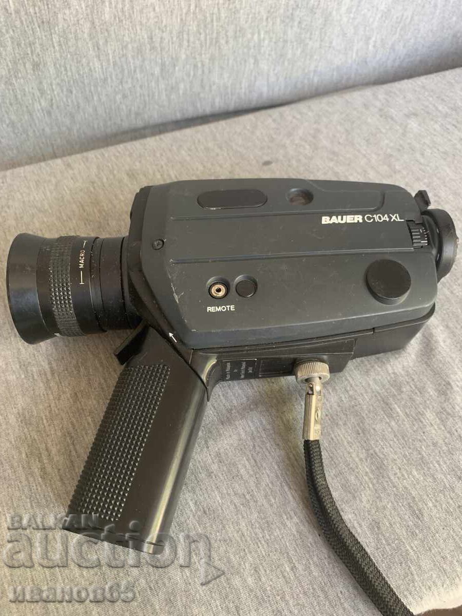 Bauer C104 XL Super 8 Camera with price 35.00 BGN | € 17.90