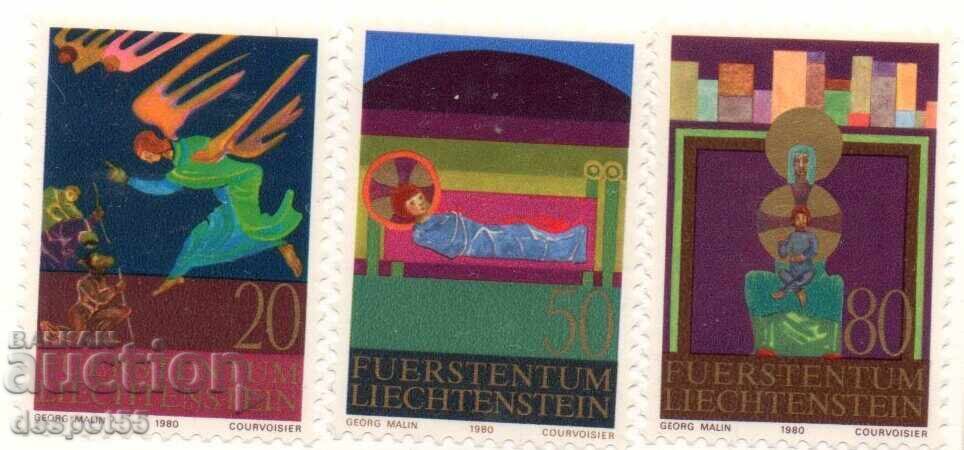 1980. Liechtenstein. Christmas.