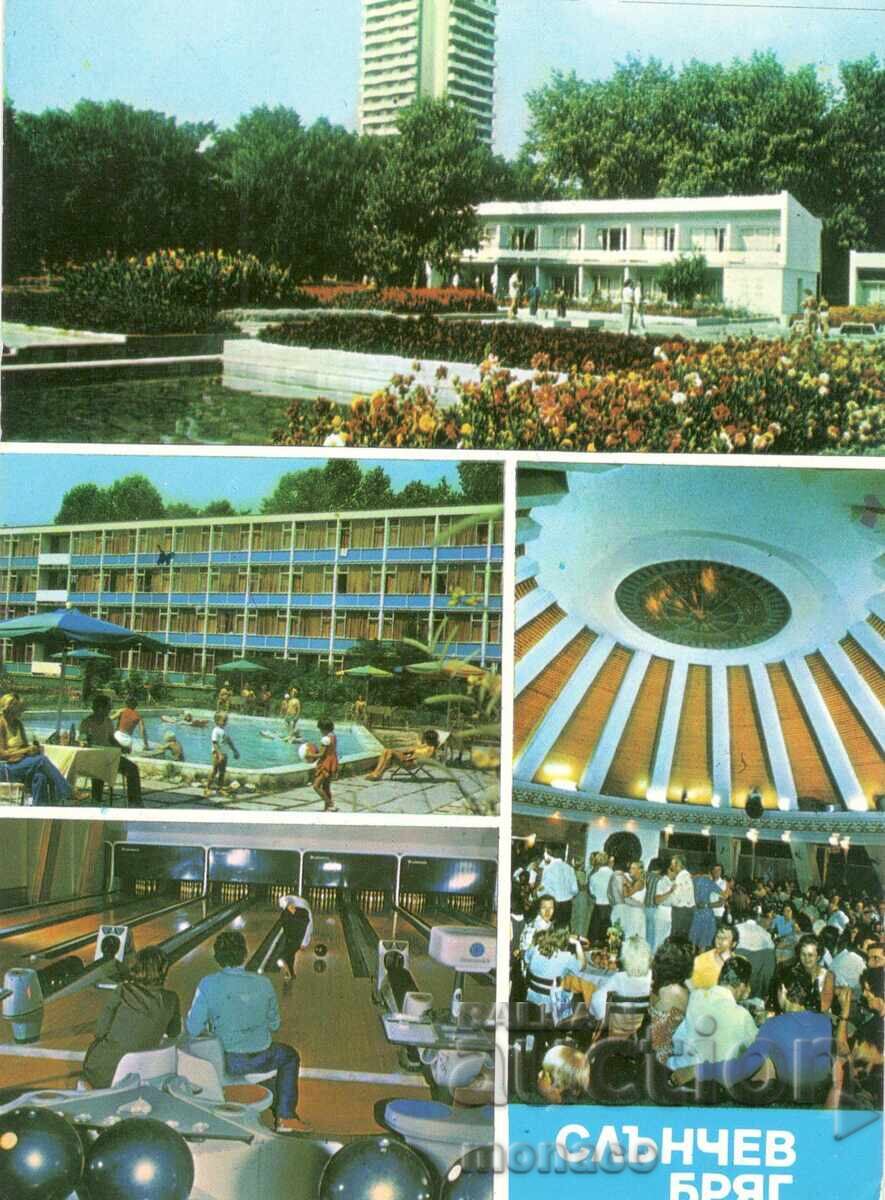 Old card - Sunny Beach, mix