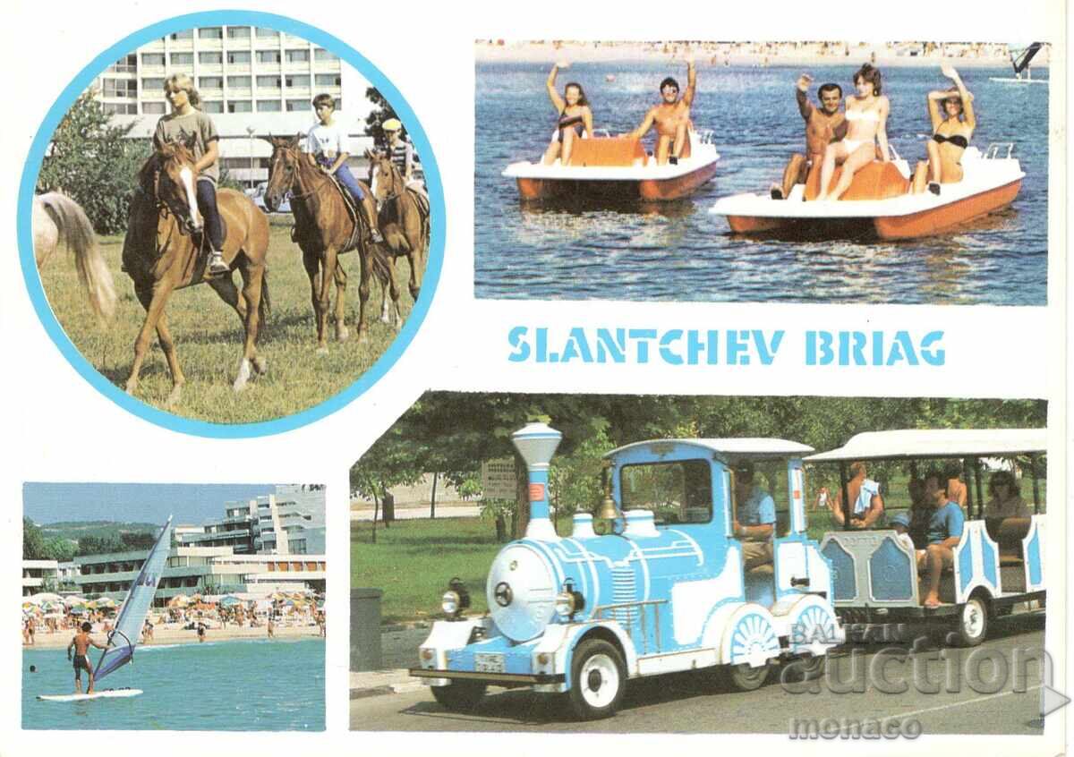 Стара картичка - Слънчев бряг, микс