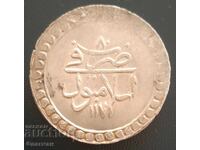 Ottoman Turkey 1 Kurush 1171/80 Sultan Mustafa III