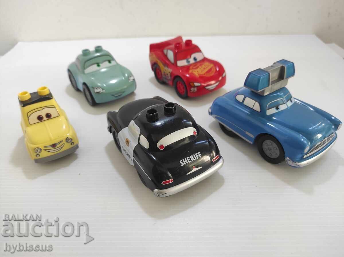 5 броя колички Lego от Disney