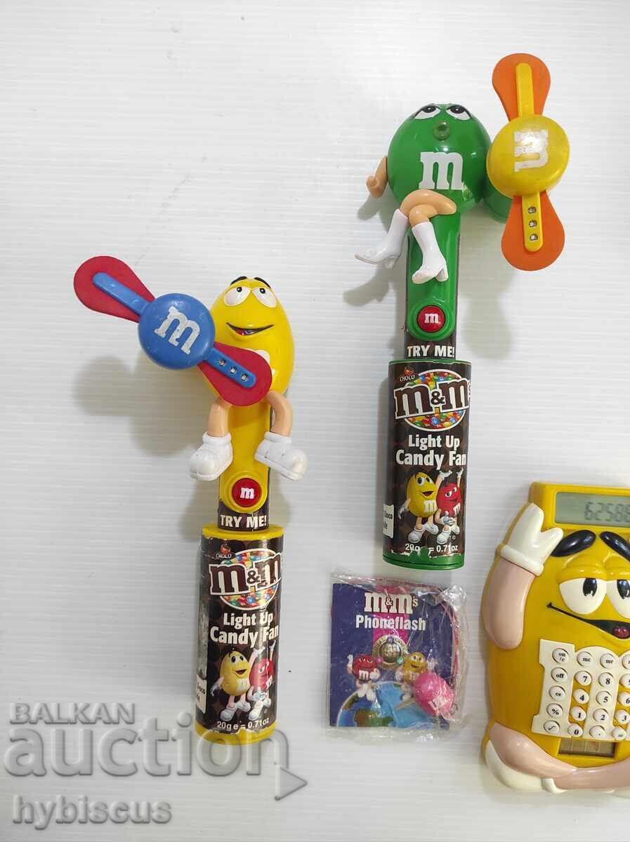 Delivery of Small collection of 5 M&M's figures