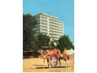 Παλιά καρτ ποστάλ - Σάνι Μπιτς, Η παραλία μπροστά από το ξενοδοχείο "Γκλόμπους"