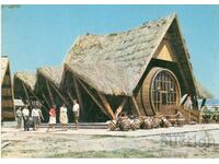 Παλιά καρτ ποστάλ - Σάνι Μπιτς, εστιατόριο "Βαρέλι"