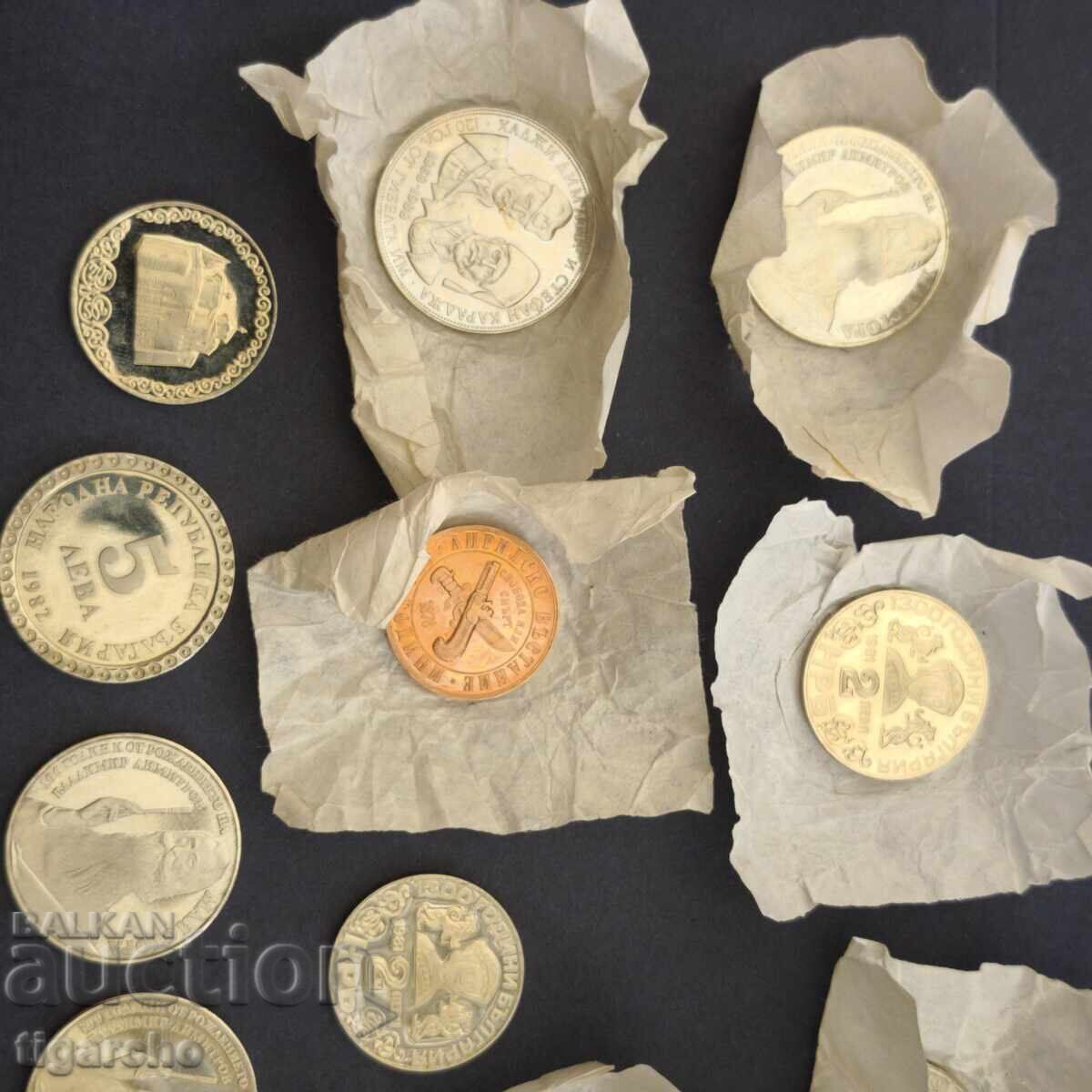 Ιωβηλαϊκά νομίσματα με τιμή 320.00 BGN | € 163.61