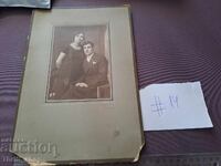 Παλιά φωτογραφία - χαρτόνι - Πορτρέτο