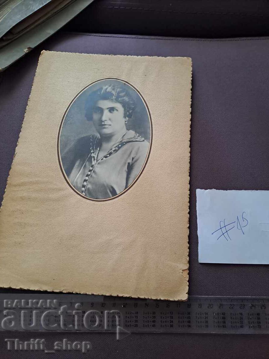 Παλιά φωτογραφία - χαρτόνι - Πορτρέτο Παλιά φωτογραφία - χαρτόνι - Πορτρέτο