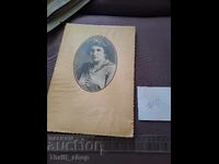 Παλιά φωτογραφία - χαρτόνι - Πορτρέτο