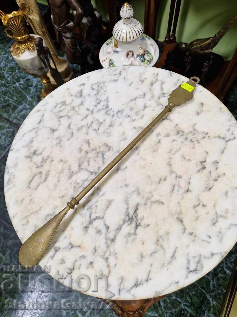 Wonderful antique English bronze shoehorn - 5 Wonderful antique English bronze shoehorn - 5