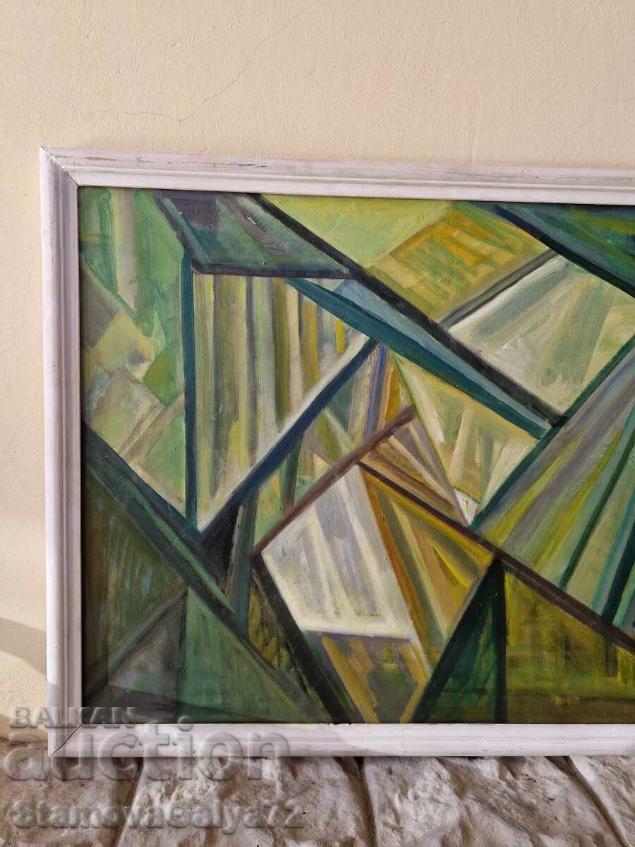 Venko Petrov, Painter, Canvas, Oil, Kyustendil, Composition - 5