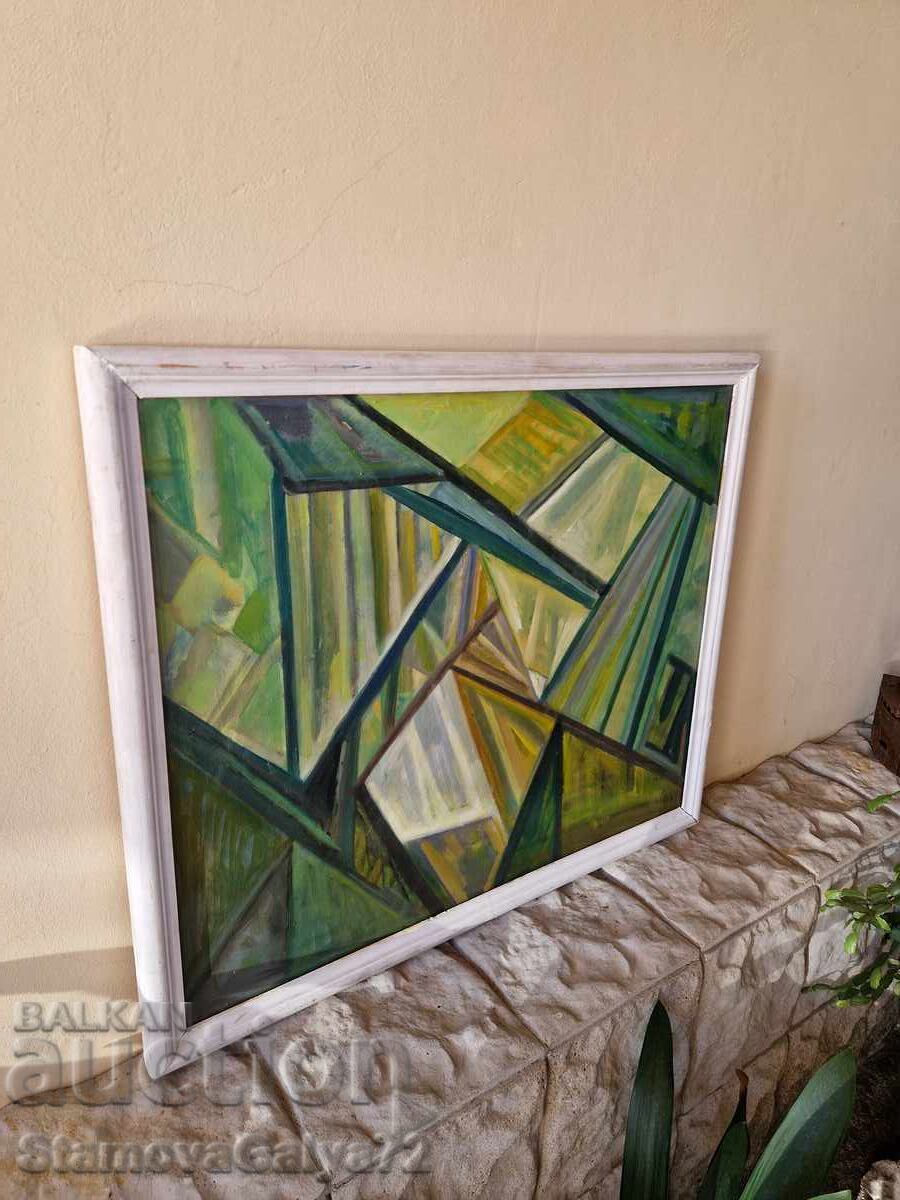 Venko Petrov, Painter, Canvas, Oil, Kyustendil, Composition - 6