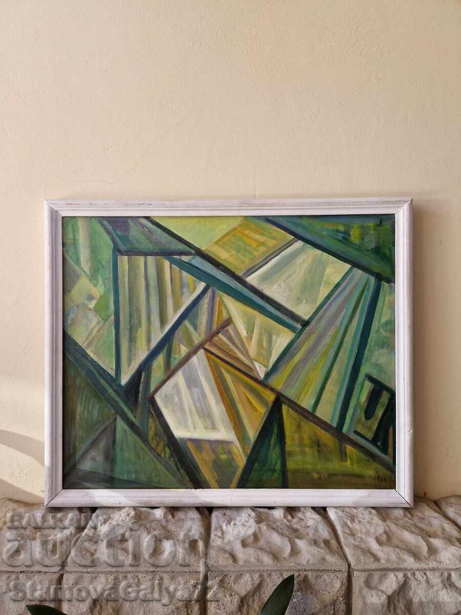 Venko Petrov, Painter, Canvas, Oil, Kyustendil, Composition