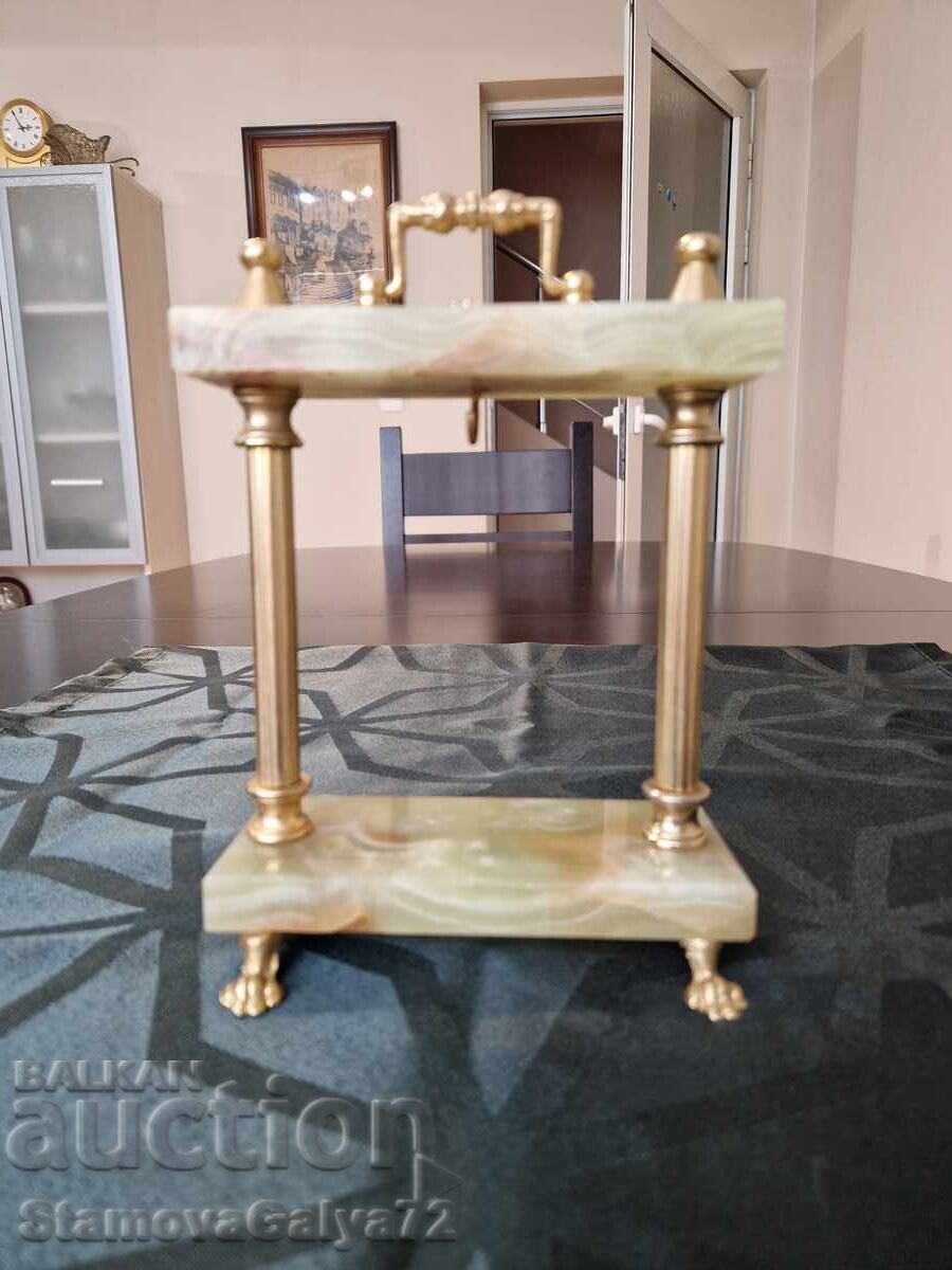 Auction  Old, excellent English-Belgian pocket watch stand