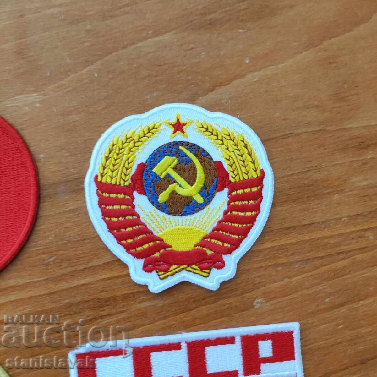 Set of emblems, first Bulgarian space flight, six pieces - 7