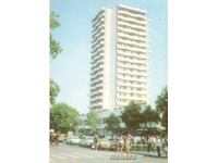 Old postcard - Sunny Beach, hotel "Kuban"