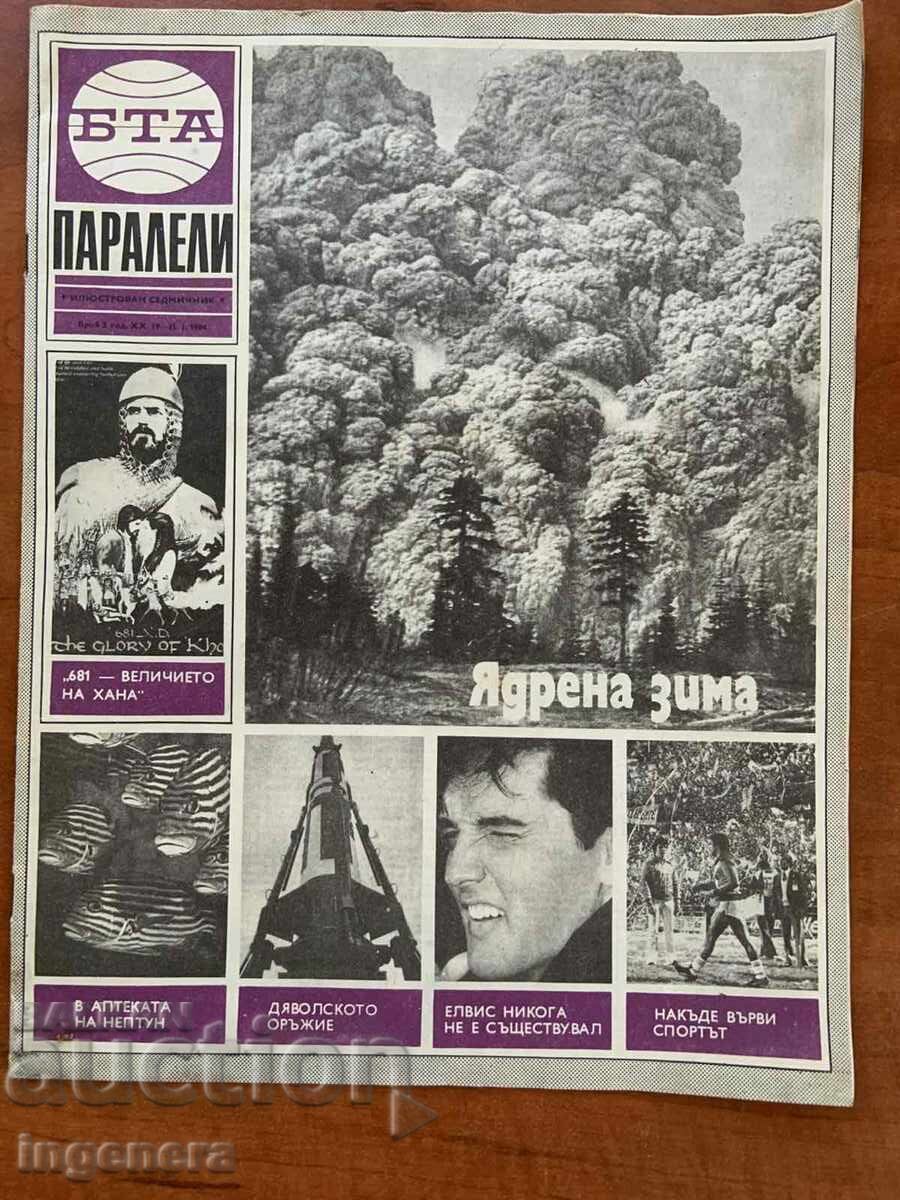 REVISTA "BTA PARALELE" NR. 3/1984 REVISTA "BTA PARALELE" NR. 3/1984