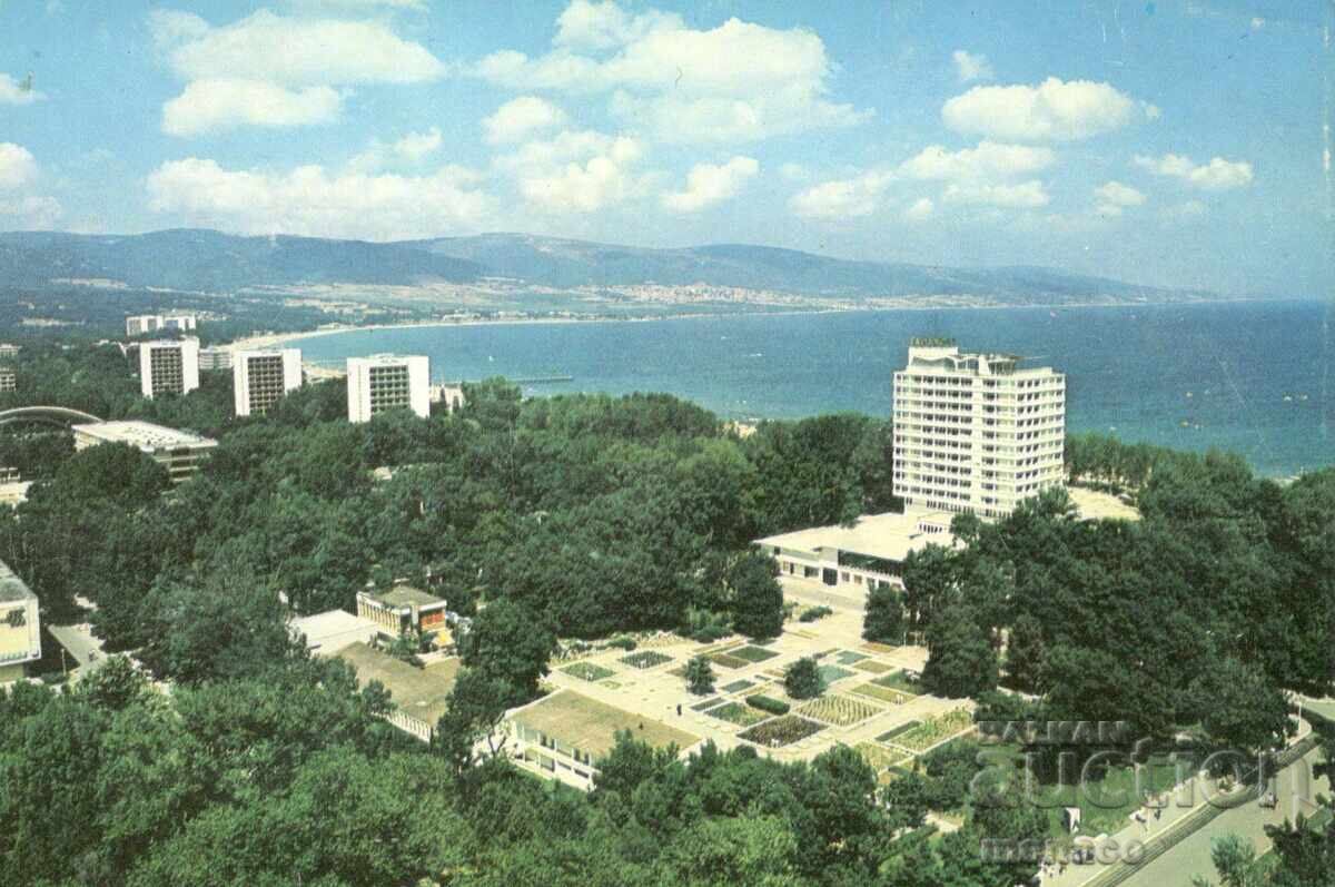 Стара картичка - Слънчев бряг, Изглед Стара картичка - Слънчев бряг, Изглед