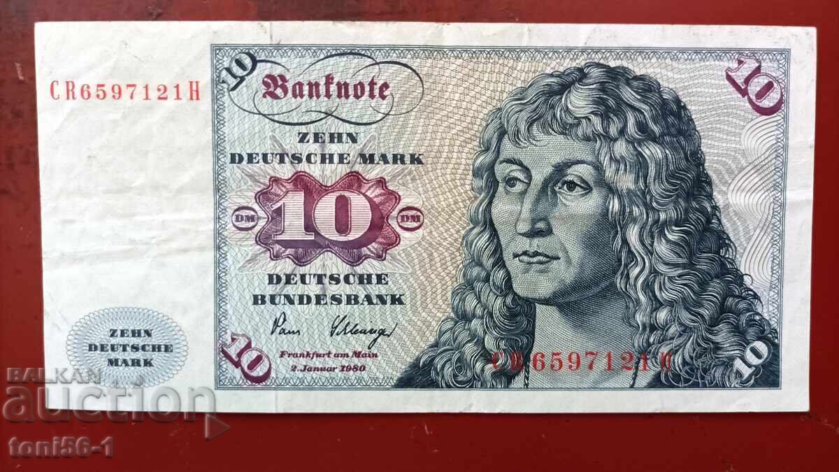 Germany 10 Marks 1980 Germany 10 Marks 1980
