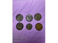 Lot de monede turcești, 6 bucăți