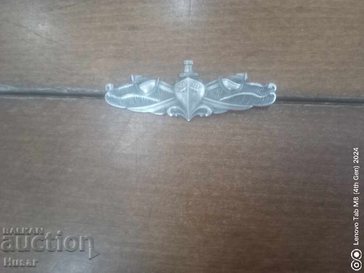 Special US Navy (USA) Forces Insignia Silver Plated
