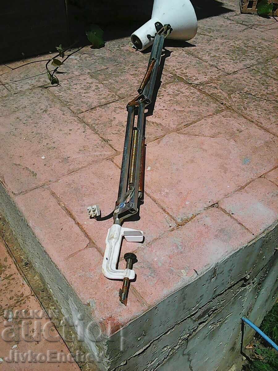 Old drafting lamp