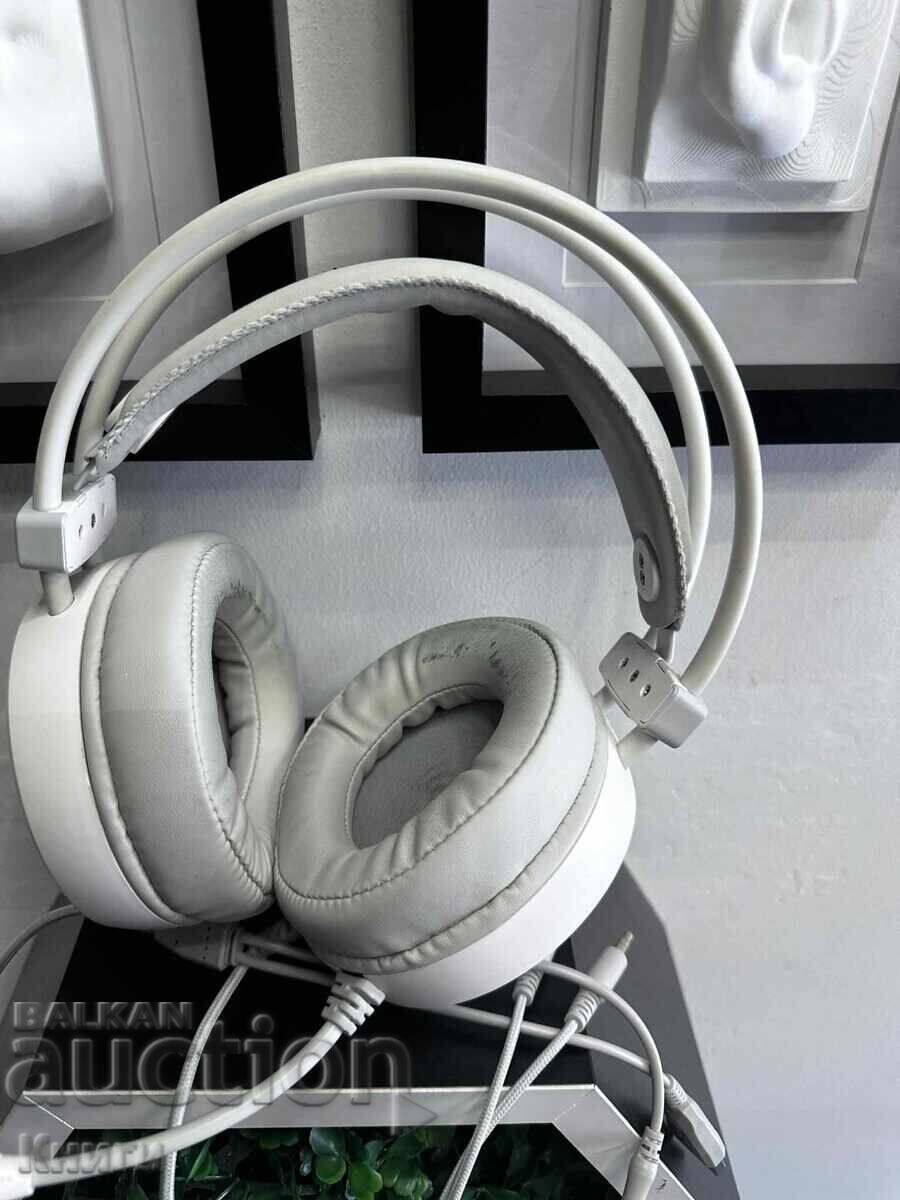 Genesis Gaming Headphones - Neon 613, White - 5 Genesis Gaming Headphones - Neon 613, White - 5