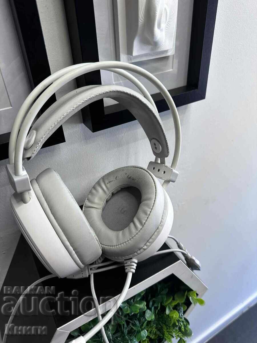 Genesis Gaming Headphones - Neon 613, White Genesis Gaming Headphones - Neon 613, White