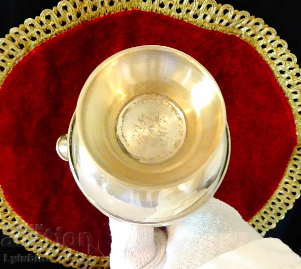 Silver-plated bronze hookah, marking - 5