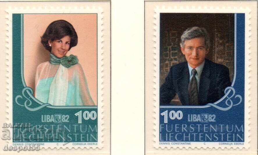 1982. Λιχτενστάιν. Φιλοτελική έκθεση LIBA '82, Βαντούζ