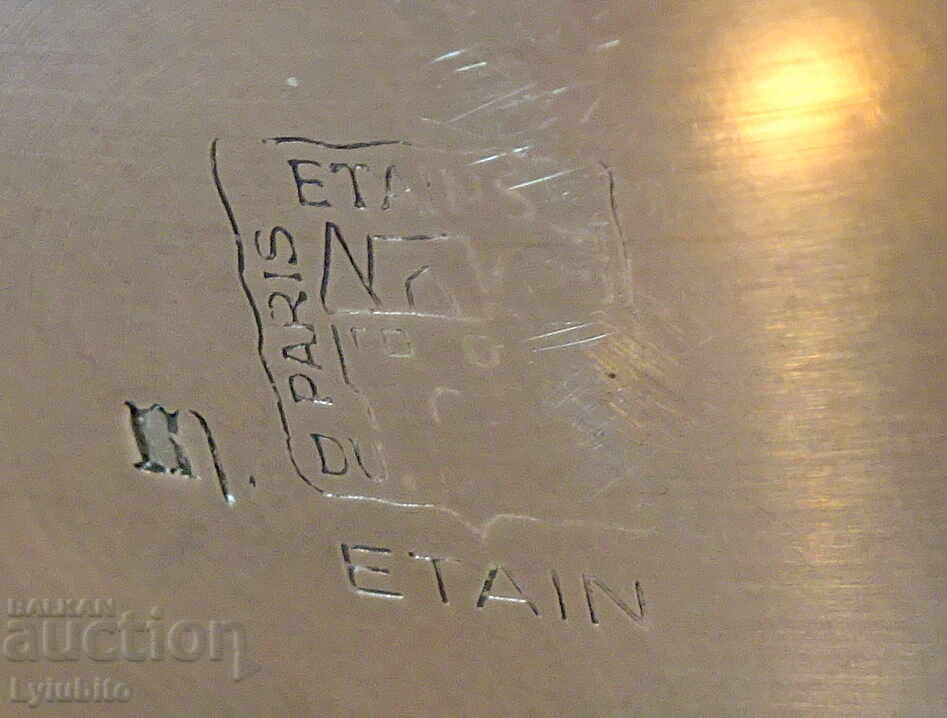 Κανά, κανάτα από κασσίτερο Du Paris - 7